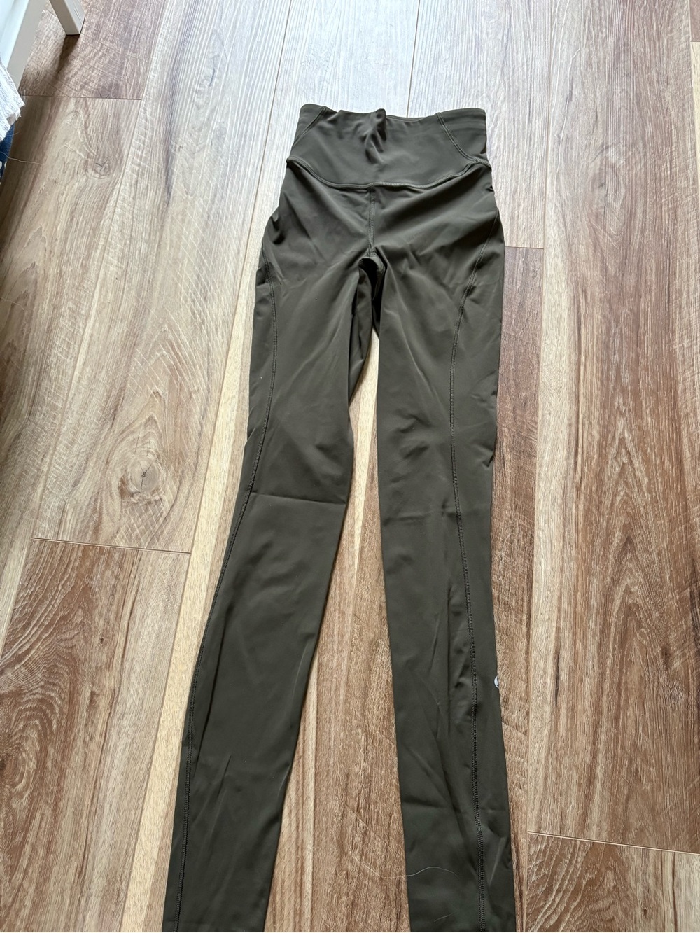 lululemon athletica Olive Green High-Waist Leggings